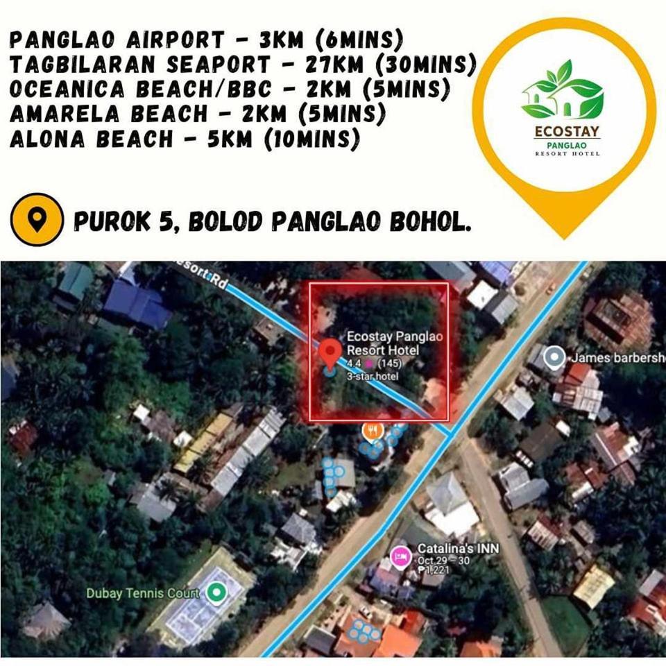 Ecostay Panglao Resort Hotel Dış mekan fotoğraf